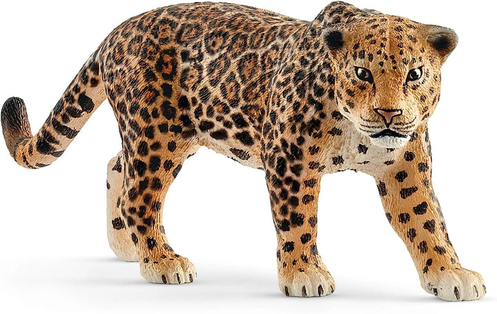 Figura Animales Jaguar Pintado A Mano