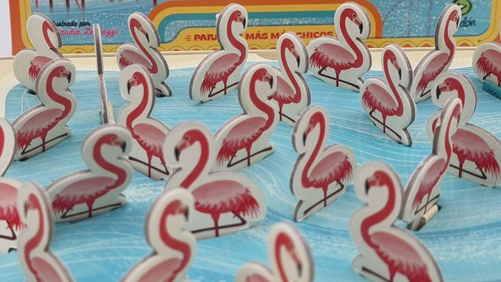 Juego De Mesa Flamencos Juego De Estrategias Para Niños