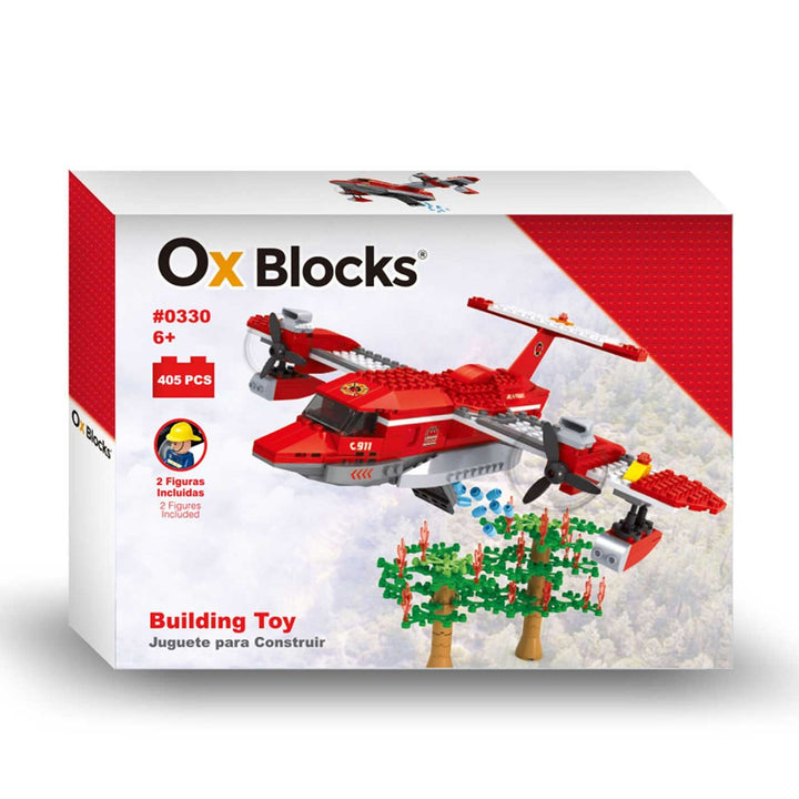 Juego De Construccion Tipo Lego Avion Rescate