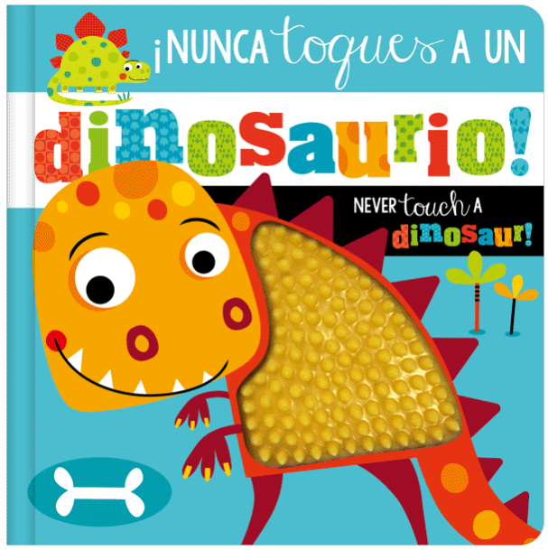 Libro Infantil Nunca Toques Un Dinosaurio Bilingue
