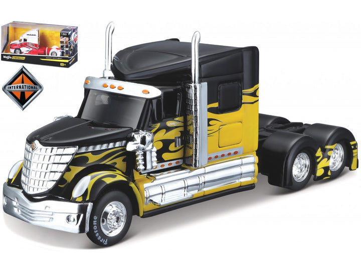 Camión A Escala 1:64 Edición Especial Colección Amarillo