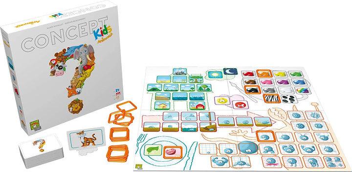Juego De Mesa Concept Kids Animales