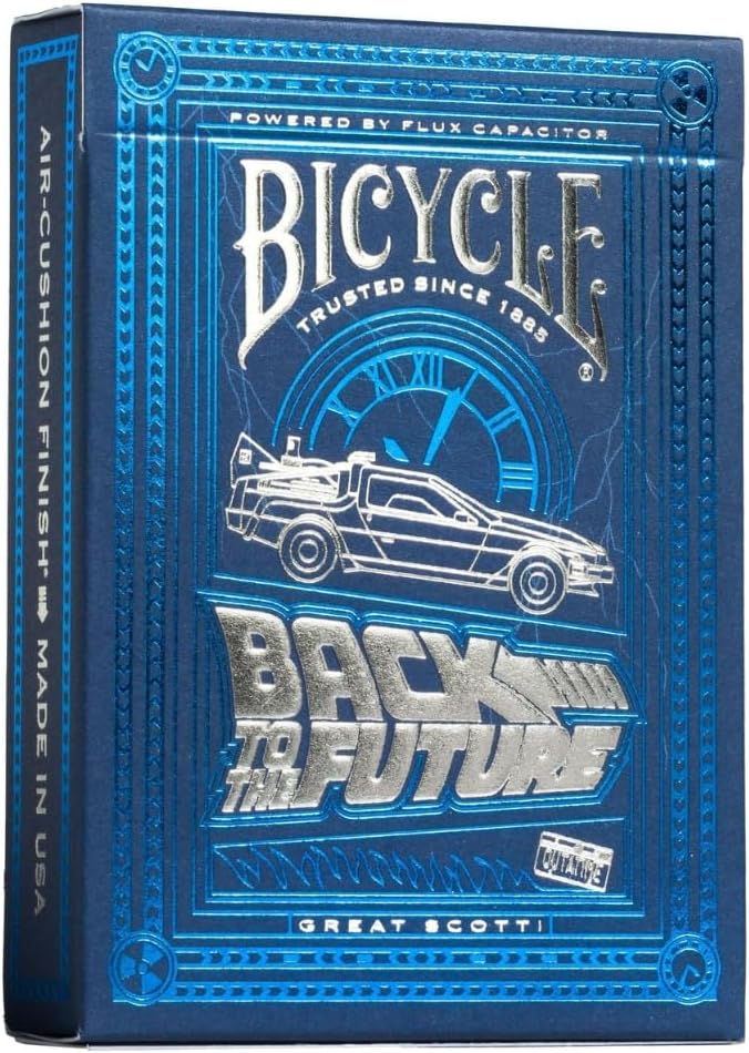 Barajas Cartas Bicycle Volver Al Futuro Naipes