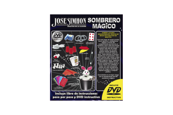 Set De Magia Sombrero Mágico