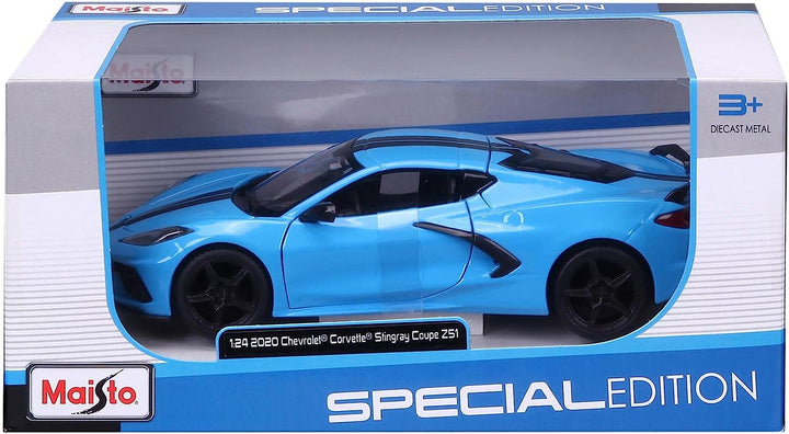 Carro Escala 1/24 Chevrolet Corvette Stingray Z51 Coupé