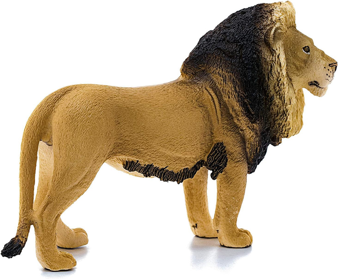 Figura Animales Leon Pintada A Mano