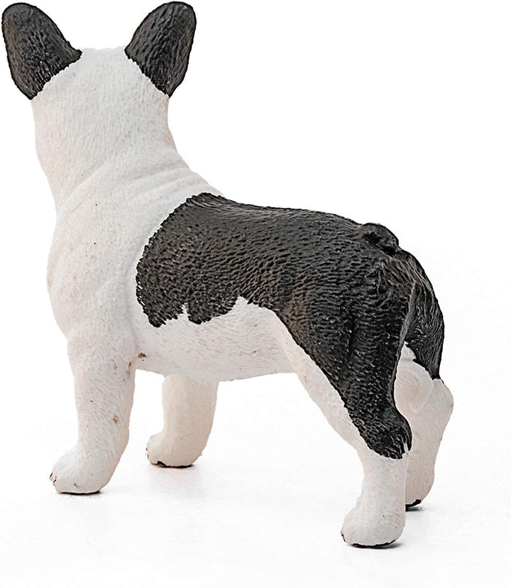 Figura Animales Perro Bulldog Frances Pintado A Mano