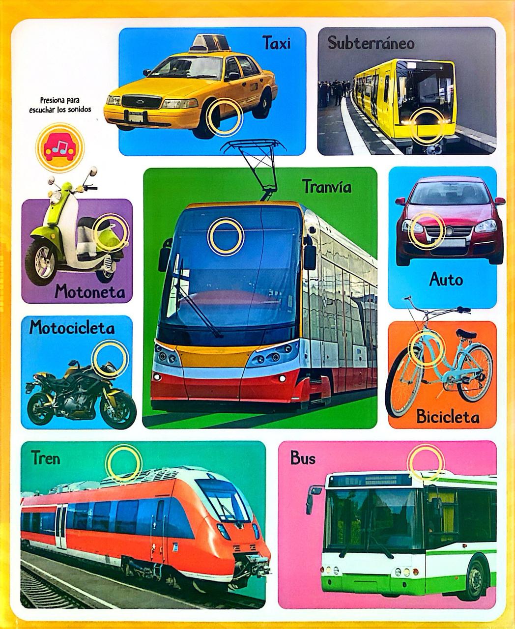 Libro Didactico Sonido De Los Vehiculos
