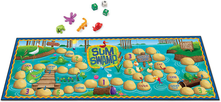 Juego de Mesa Matemáticas Suma y Resta Para Niños