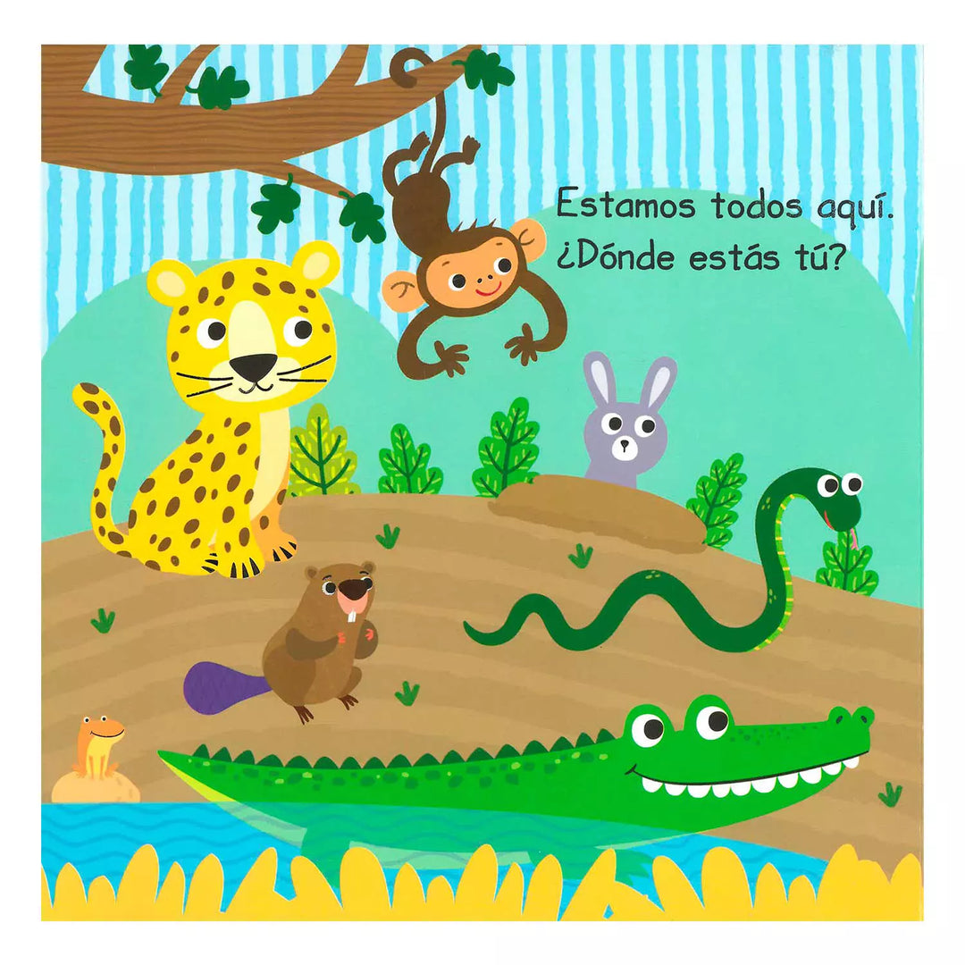 Libro Peekaboo Animales De La Selva