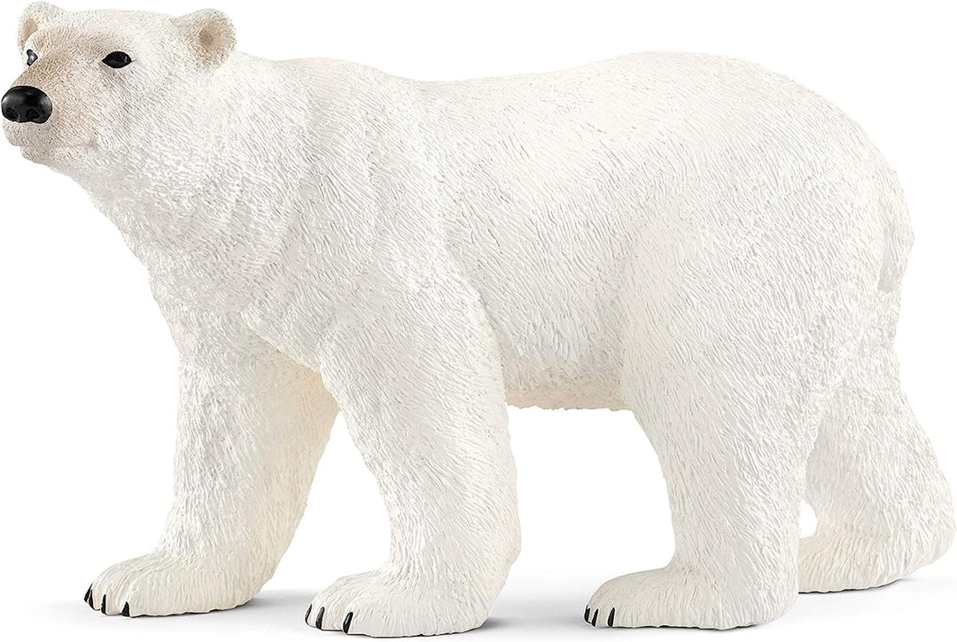 Figura Animales Oso Polar Pintado A Mano