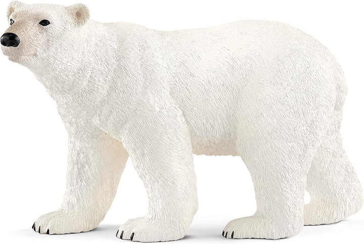 Figura Animales Oso Polar Pintado A Mano