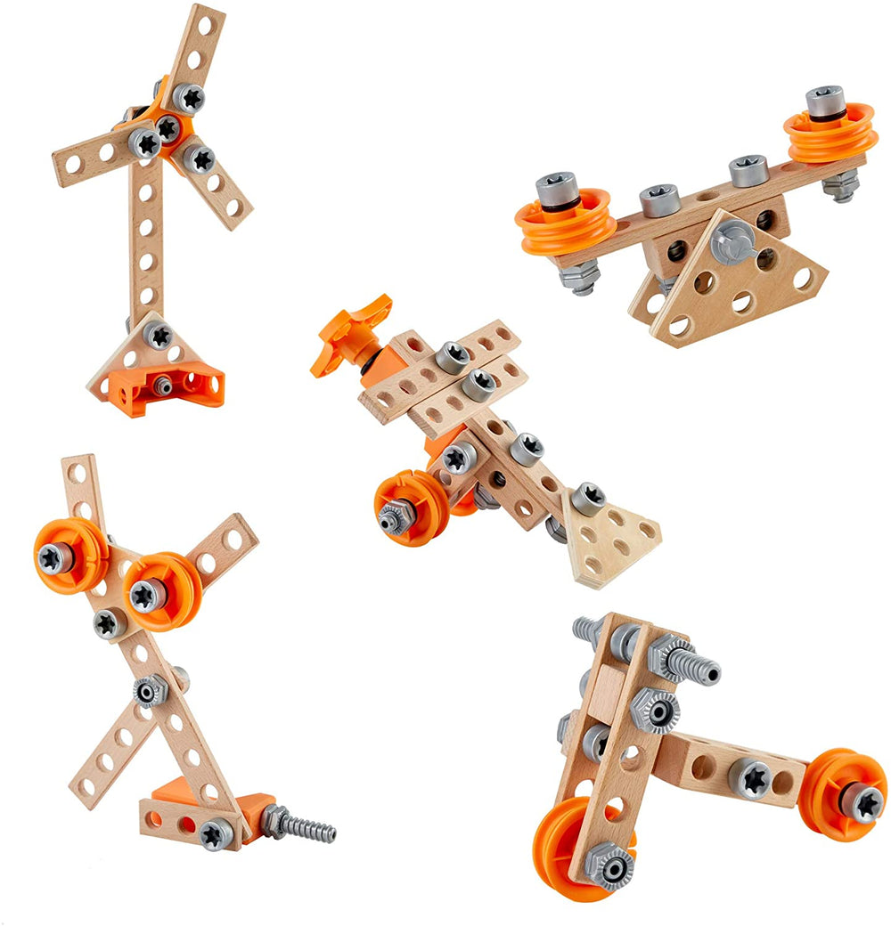Juego de Construcción STEM Con Herramientas