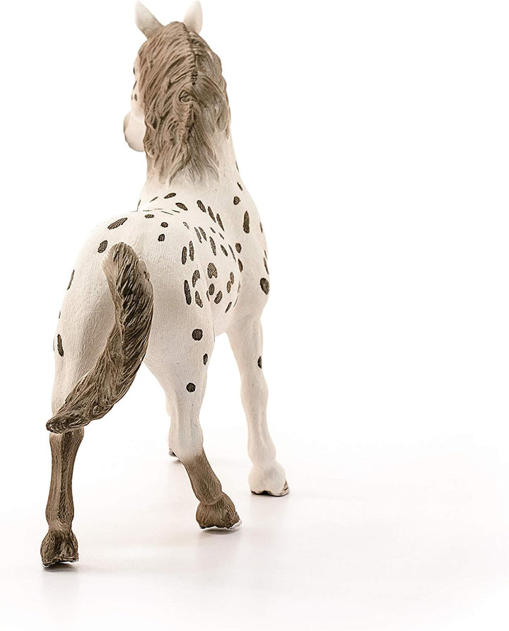 Figura Animales Caballo Knabstrupper Pintado A Mano
