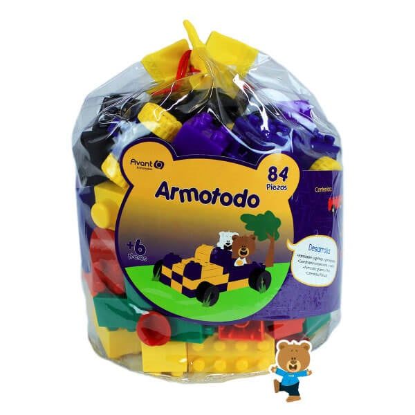Armotodo De 84 Piezas Para Niños