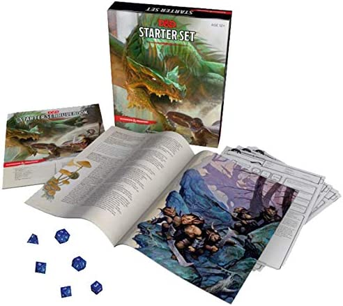 Juego De Mesa Dungeons Y Dragons Caja De Inicio