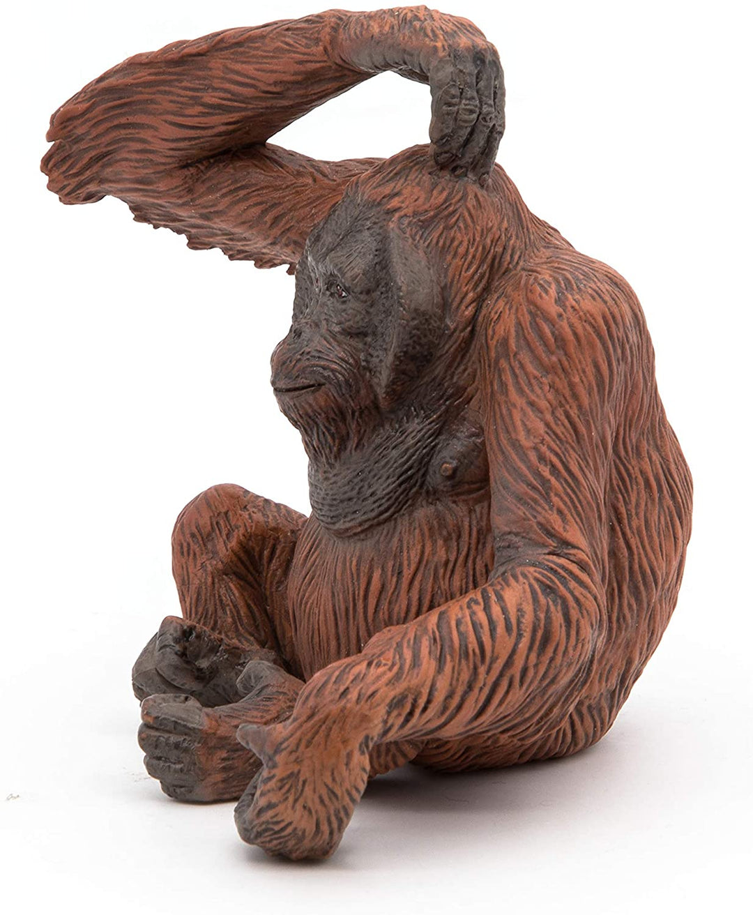 Figura Animales Orangután Pintado a Mano