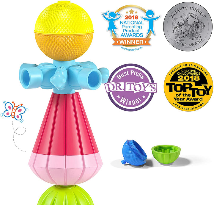 Maleta Figuras Montessori Enhebrar