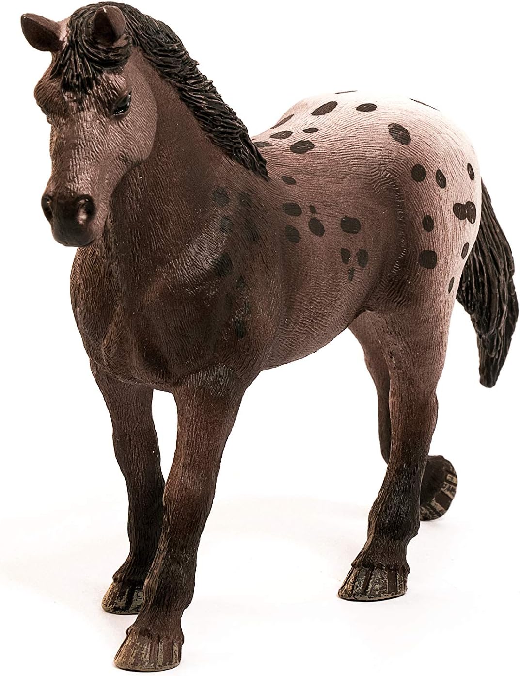 Figura Animales Yegua Appaloosa Pintado A Mano
