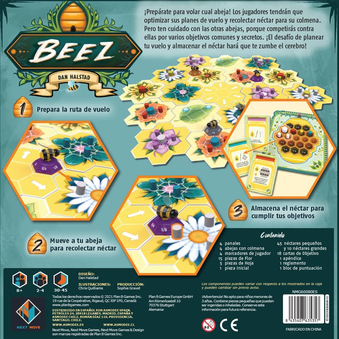 Juego De Mesa Abejas Zumbadoras