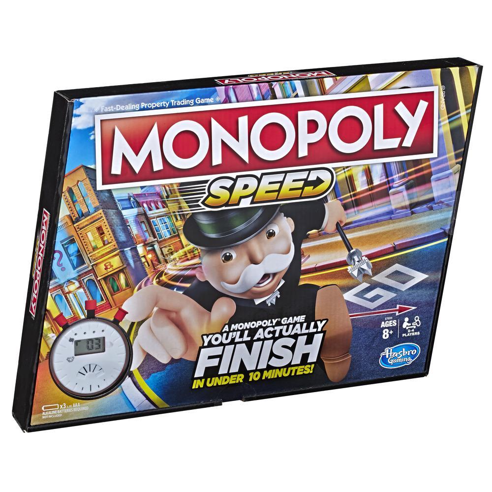 Juego De Mesa Monopoly Speed Reloj