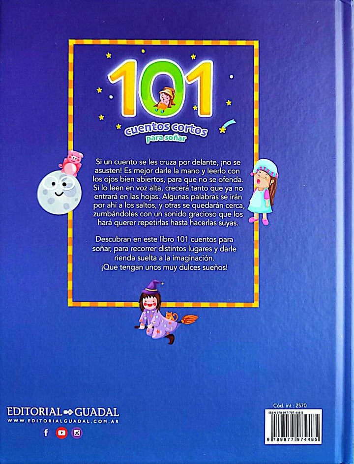 Libro Infantil 101 Cuentos Para Soñar