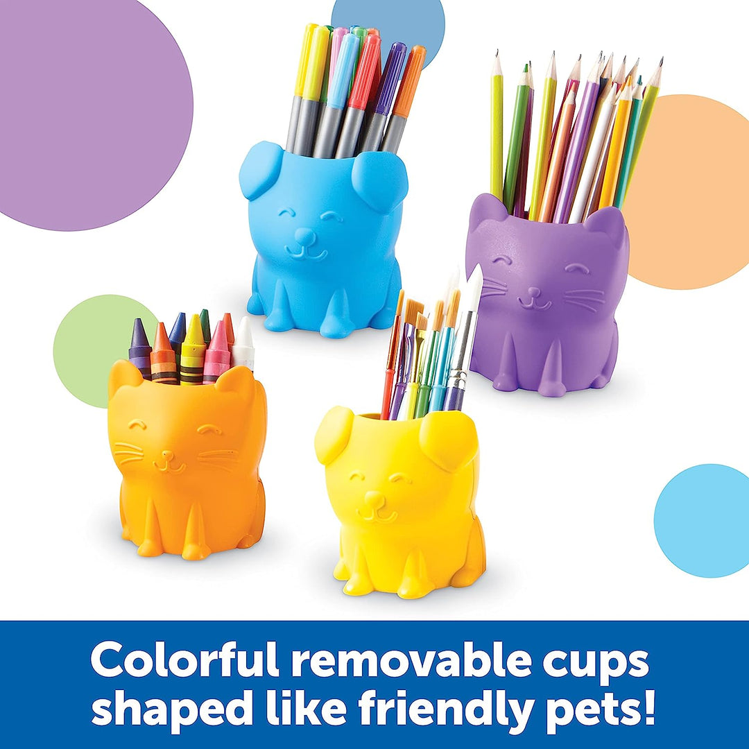 Set Organizador de Escritorio Mascotas Para Ninos