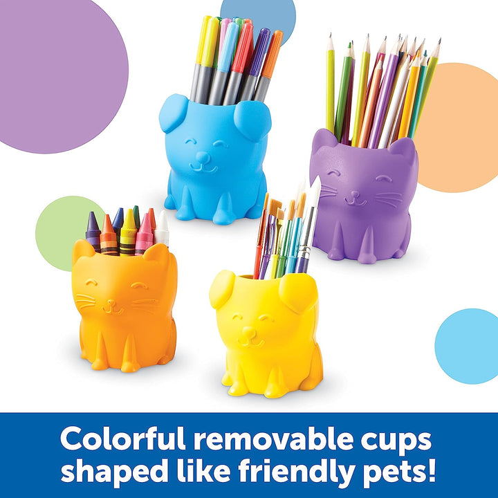 Set Organizador de Escritorio Mascotas Para Ninos