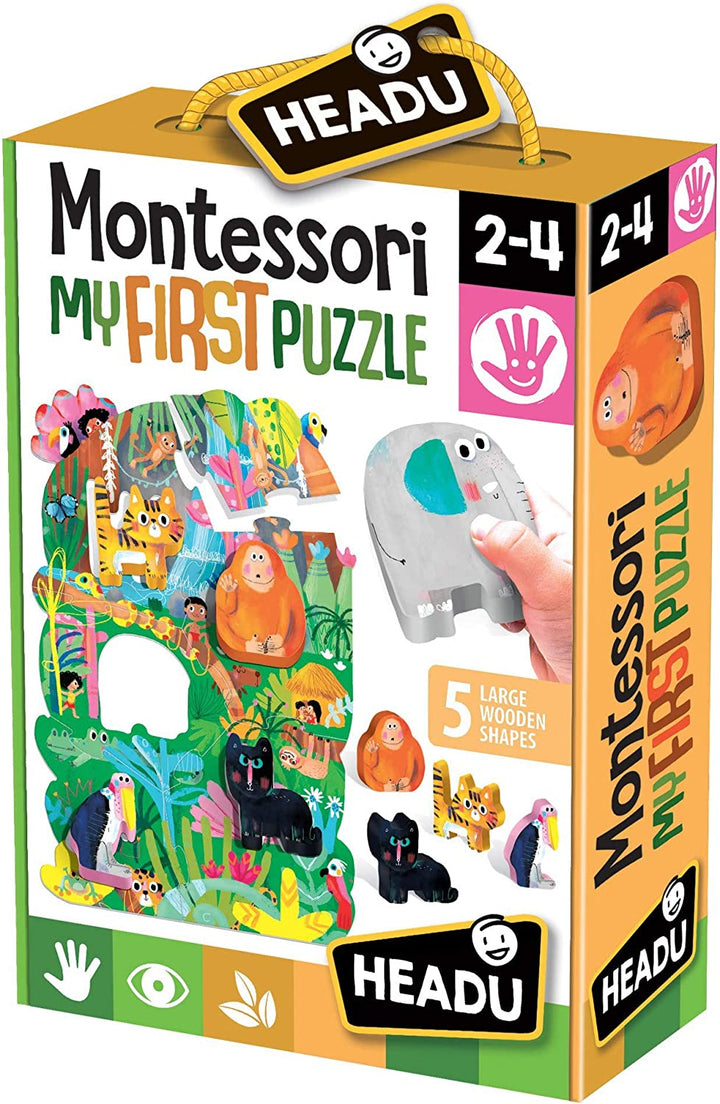 Juego Montessori Rompecabezas La Selva
