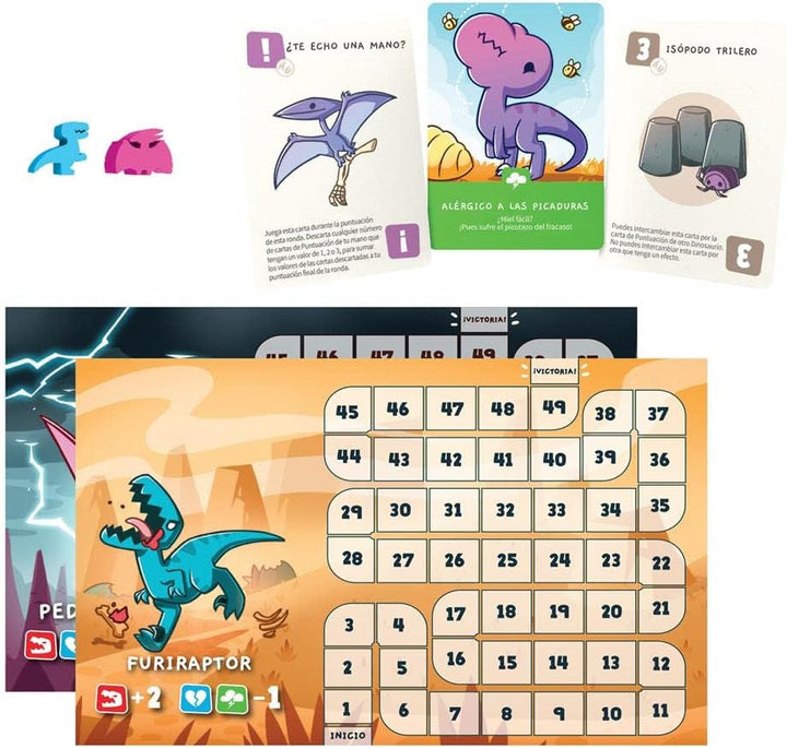 Juego De Mesa Happy Little Dinosaurs
