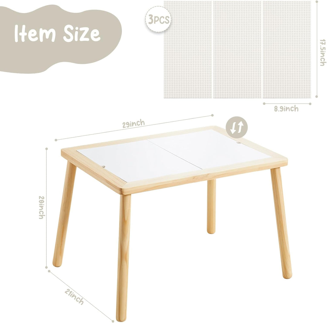 Mesa Sensorial Montessori 2 En 1 Lego
