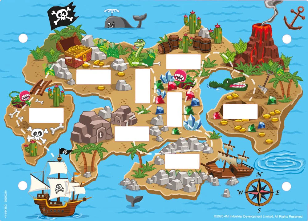 Juego Busqueda Del Tesoro Pirata ElctroBuzz