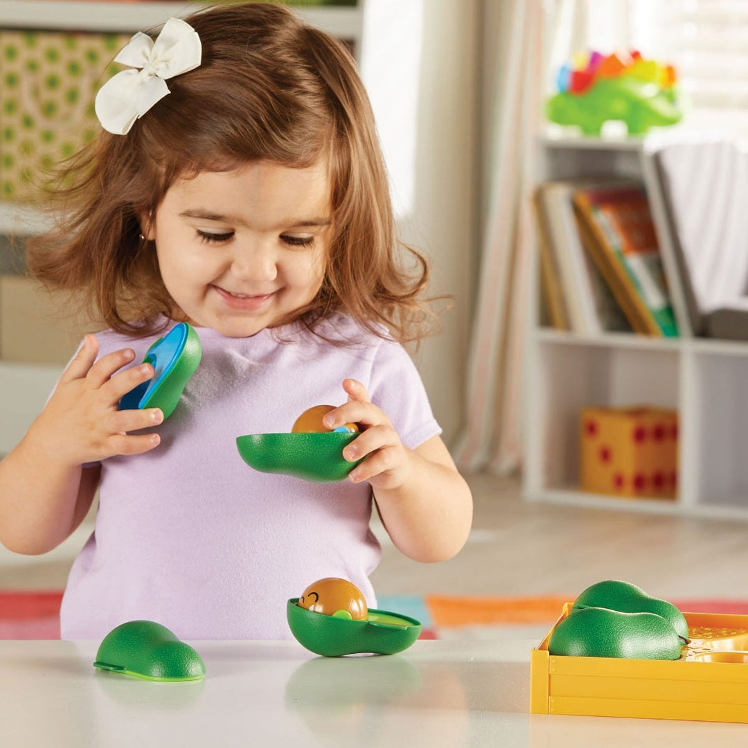 Juego Didáctico de Motricidad Fina Aguacates Para Niños