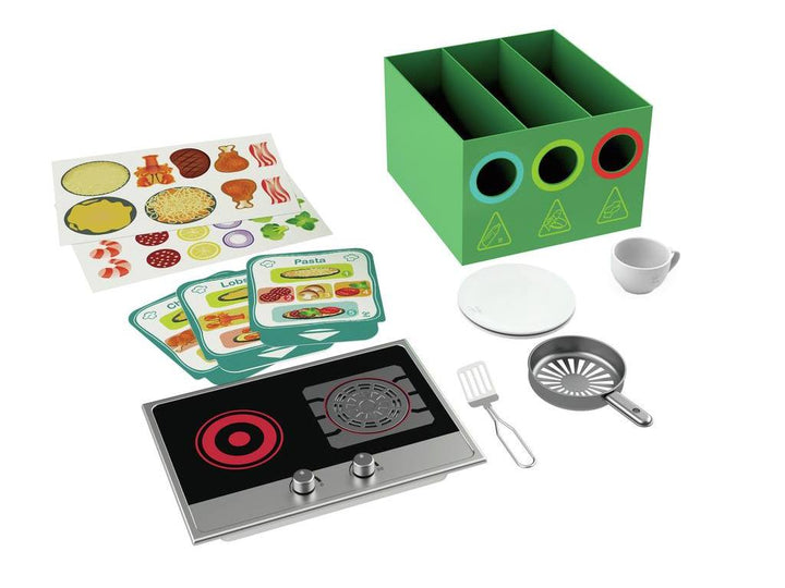 Cocina De Lujo en Madera Luces y Sonidos