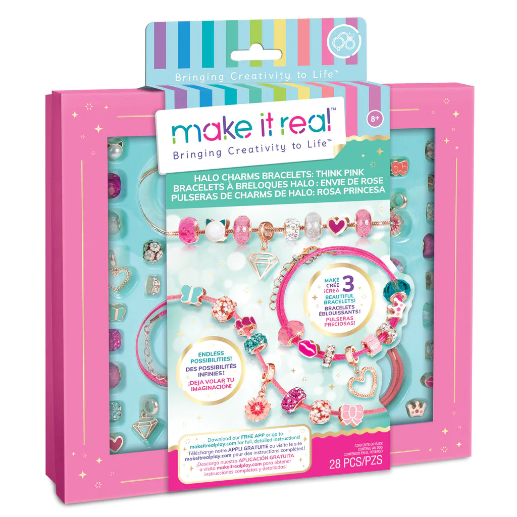 Pulseras Estilo Pandora Think Pink