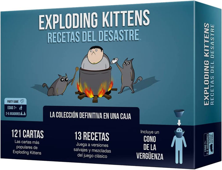 Juego De Mesa Exploding Kittens Recetas Del Desastre