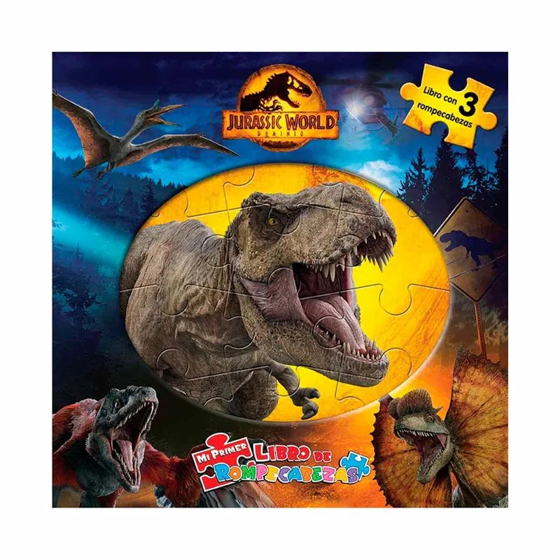 Libro Interactivo Mi Primer Rompecabezas De Dinosaurios