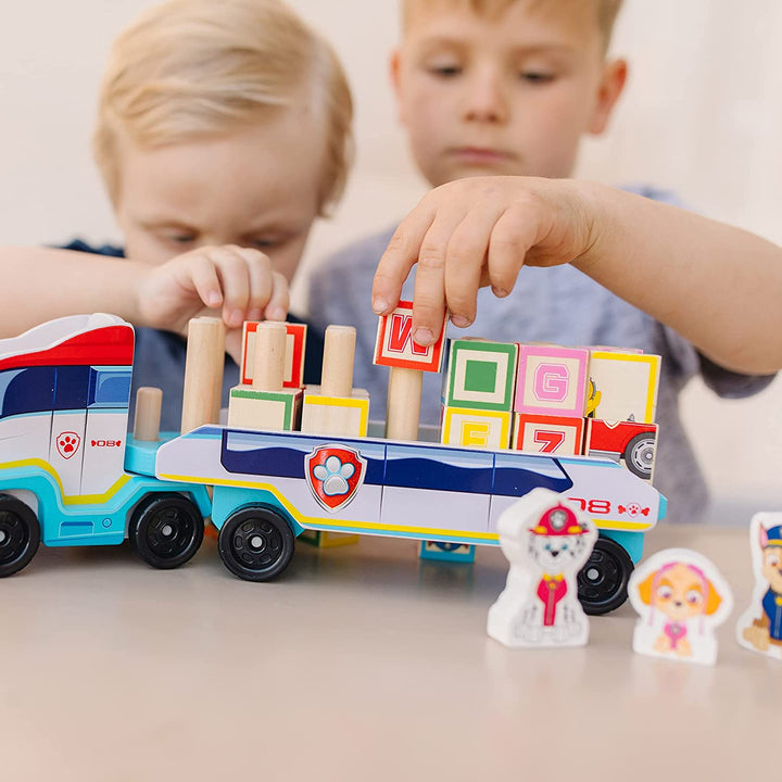 Camión De Bloques ABC Paw Patrol