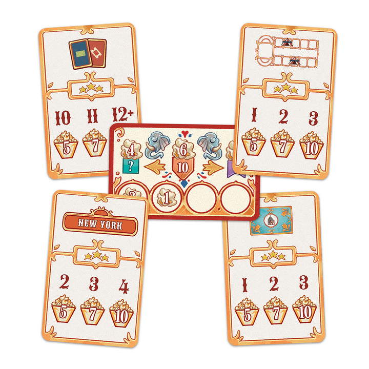 Juego De Mesa 3 Ring Circus Niños Adultos