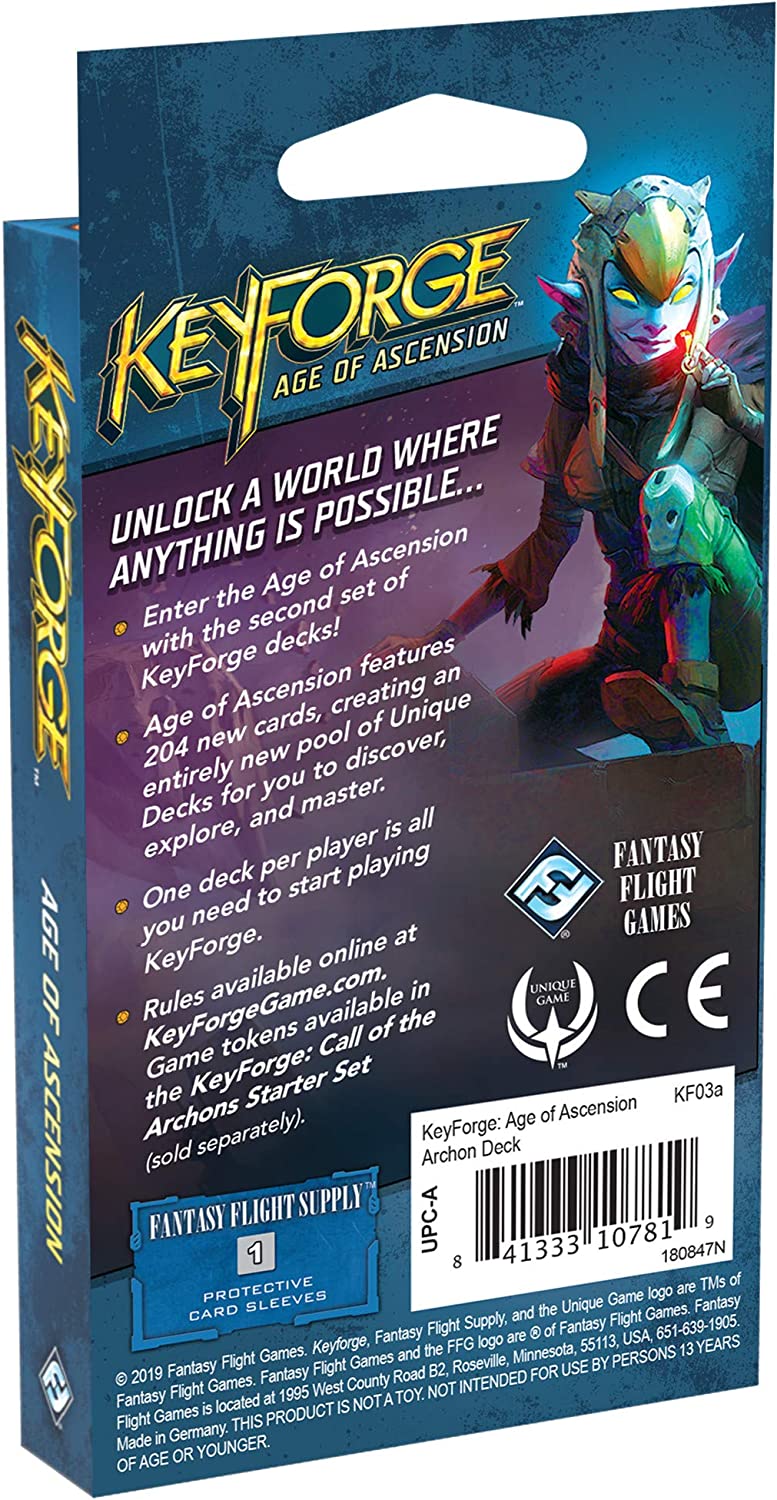 Juego De Mesa Keyforge Era de la Ascensión
