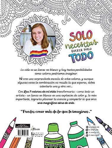 Libro De Mandalas Los 7 Colores De Mi Vida