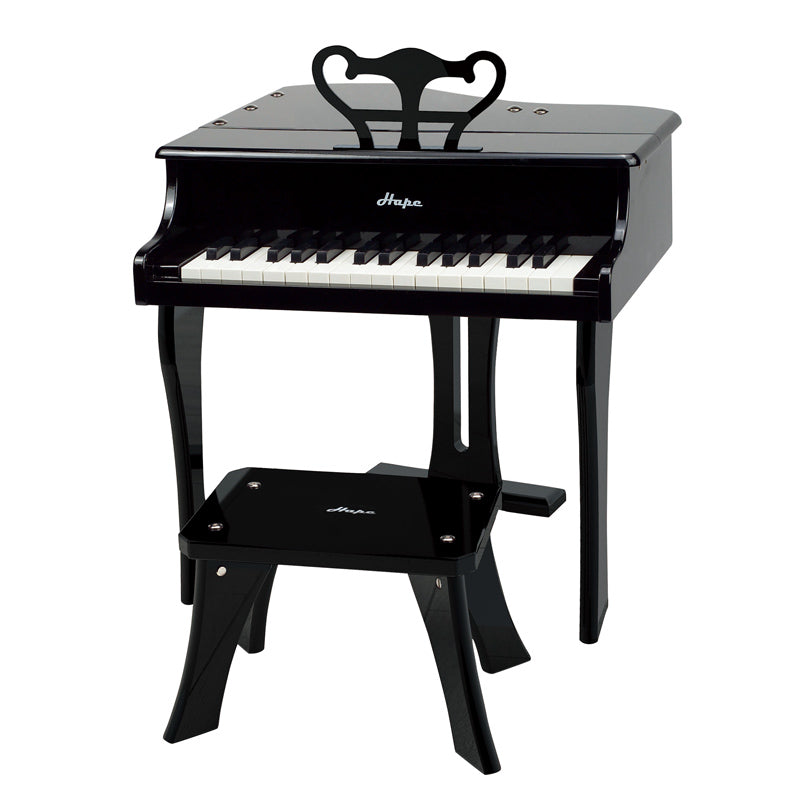 Piano Clásico Negro De Lujo