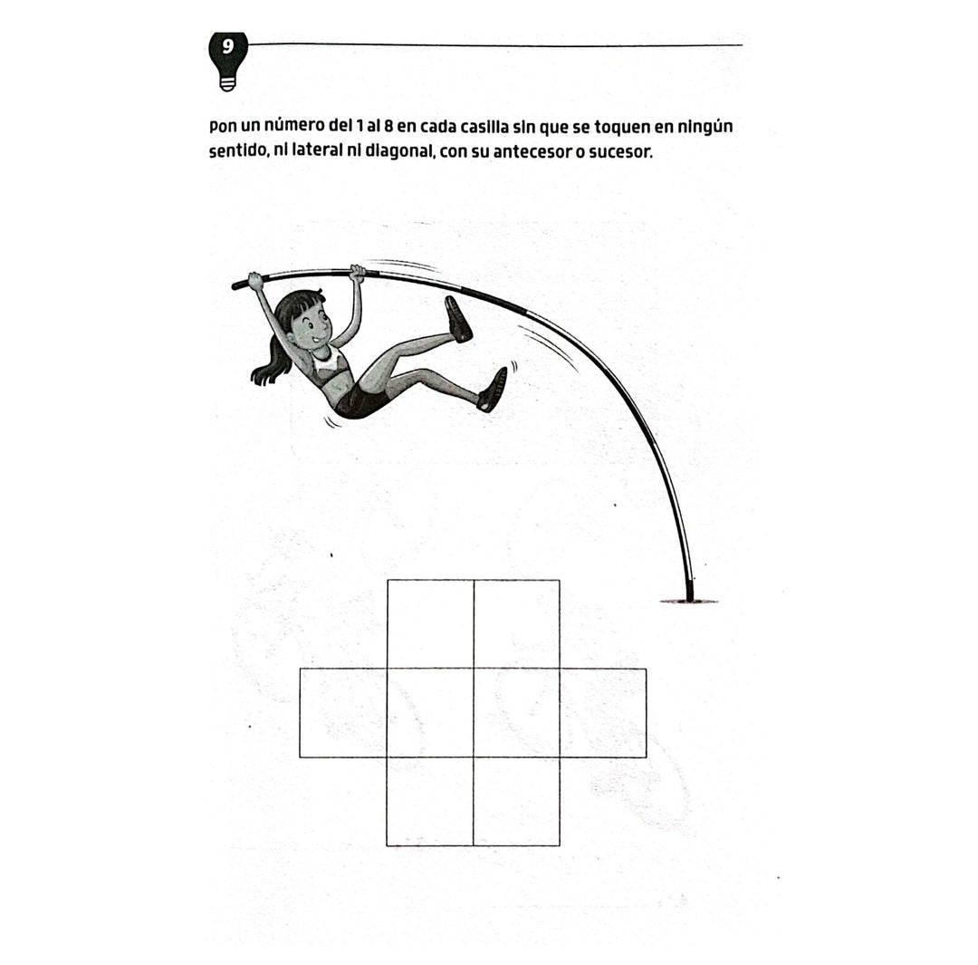 Libro De Pasatiempos 100 Enigmas Para Entrenar Tu Mente