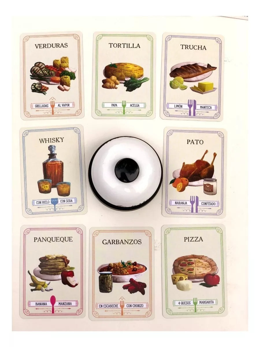 Juego De Mesa El Camarero Memoria Para Niños Y Adultos