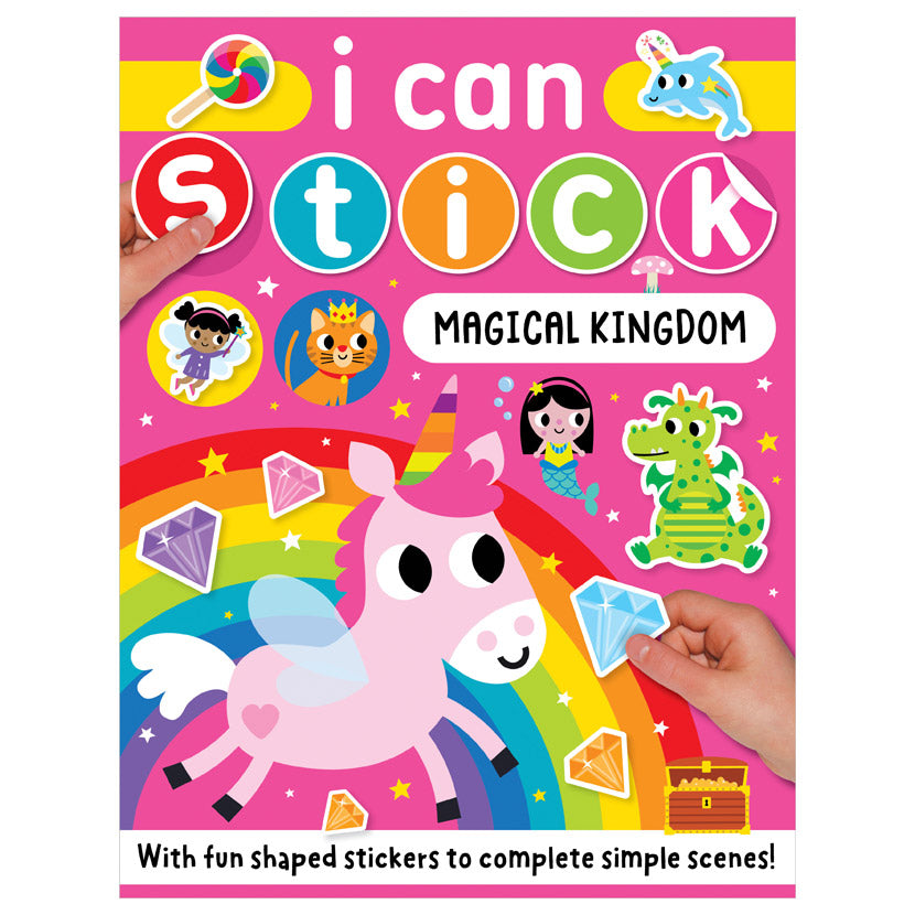 Libro De Actividades Stickers Yo Puedo Hacerlo Mundo Magico