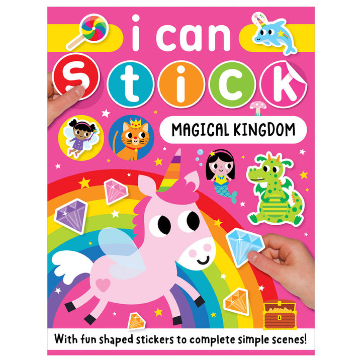 Libro De Actividades Stickers Yo Puedo Hacerlo Mundo Magico