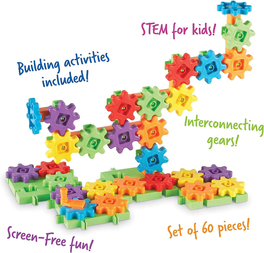 Juego de Construcción Engranajes 60 Piezas niños