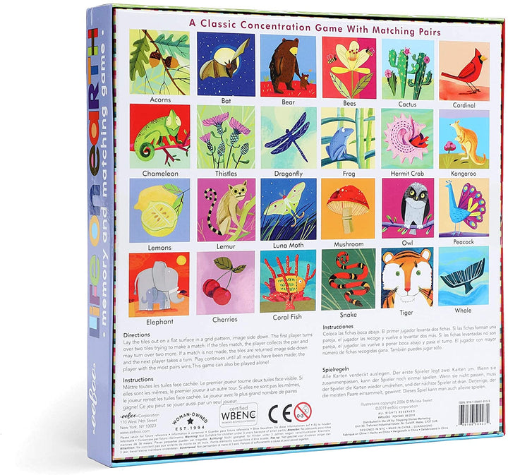 Juego De Memoria Vida En La Tierra Niños