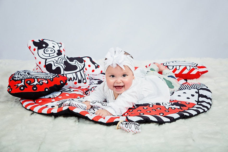 Tapete Sensorial Para Bebe Primeros Colores