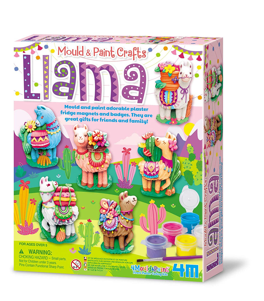 Set De Arte Moldea Y Pinta Llamas Imanes